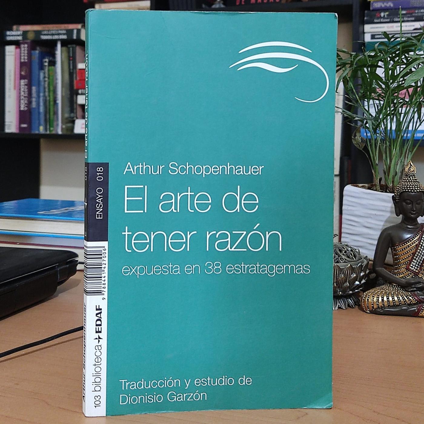 Audiolibro El Arte De Tener Raz N Arthur Schopenhauer Listen Notes