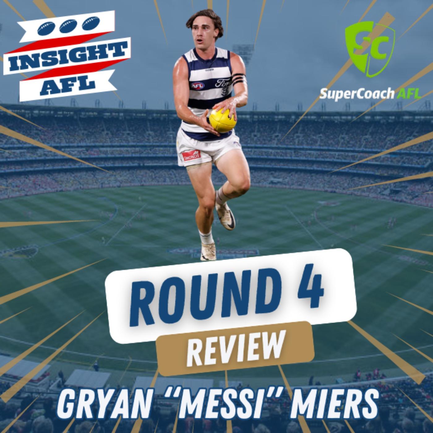 AFL Supercoach 2024 Round 4 Review Insight AFL Supercoach Podcast