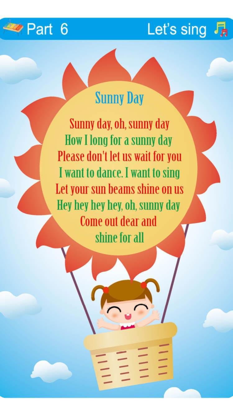 Sunny day - 每日一首幼儿英文歌，让孩子大声唱(podcast) | Listen Notes