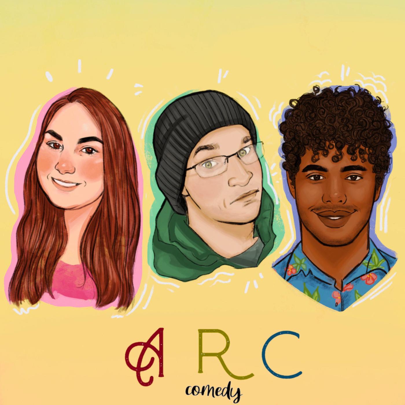 ARC Comedy (podcast) - Amanda Fisher, Ricky Figueroa, and Carlos Ramos |  Listen Notes