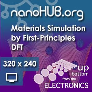 Tutorial 3a: Materials Simulation by First-Principles Density ...