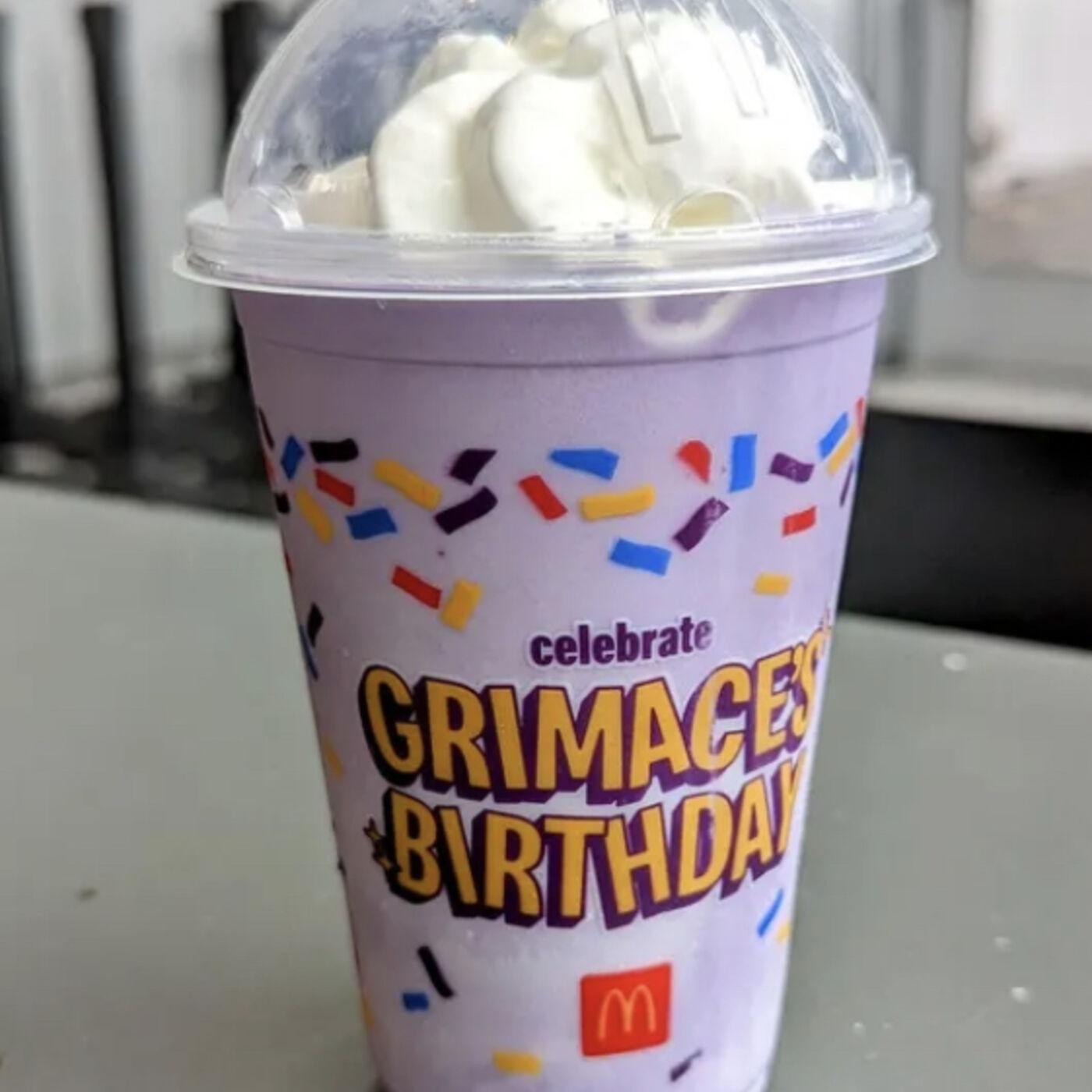 McDonalds Grimace milkshake. Nothing new for summer Starbucks and Peets |  Listen Notes