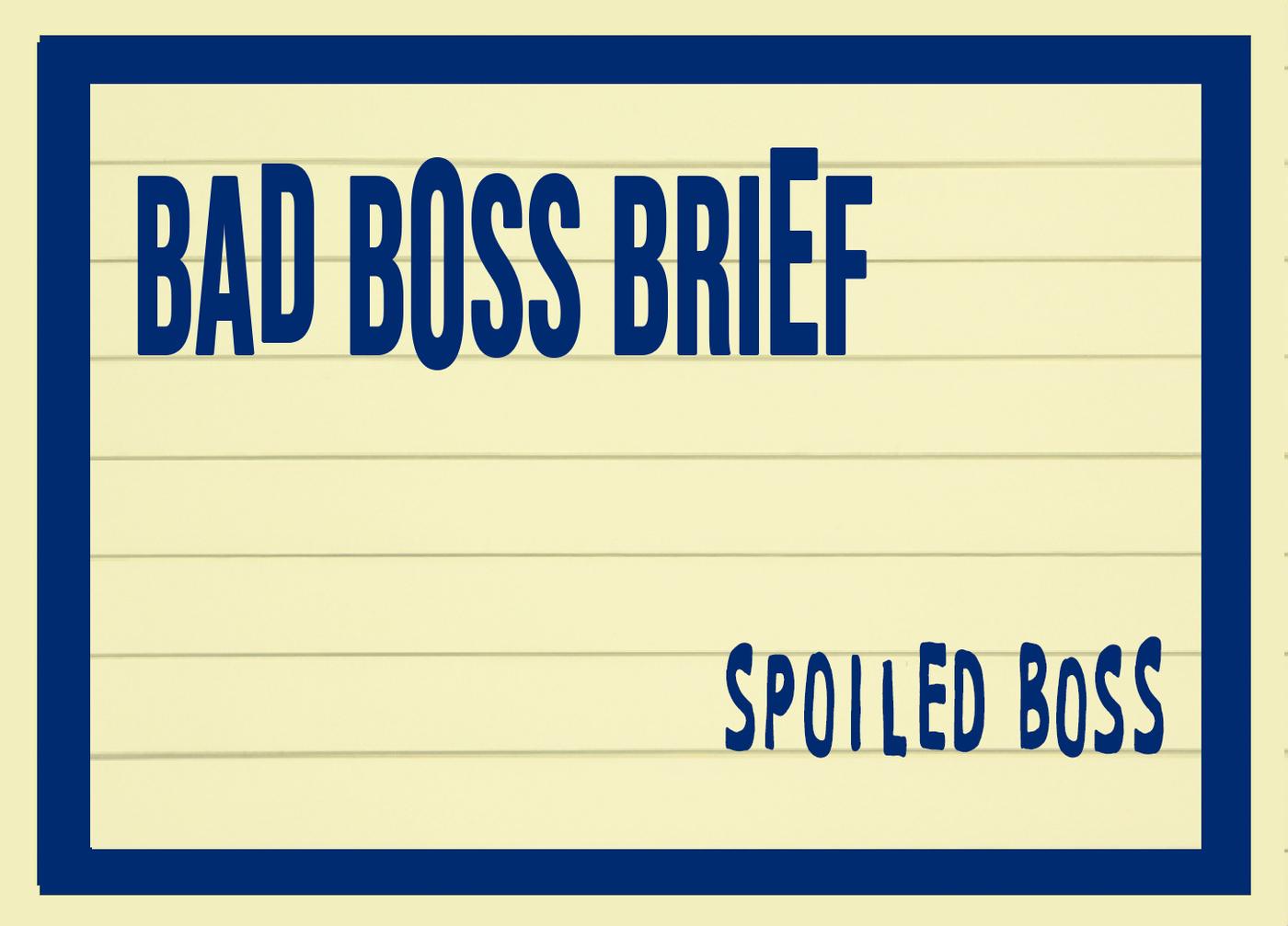 Victim Show | Bad Boss Brief – 28 (audio) - Bad Boss Brief/sub rosa ...