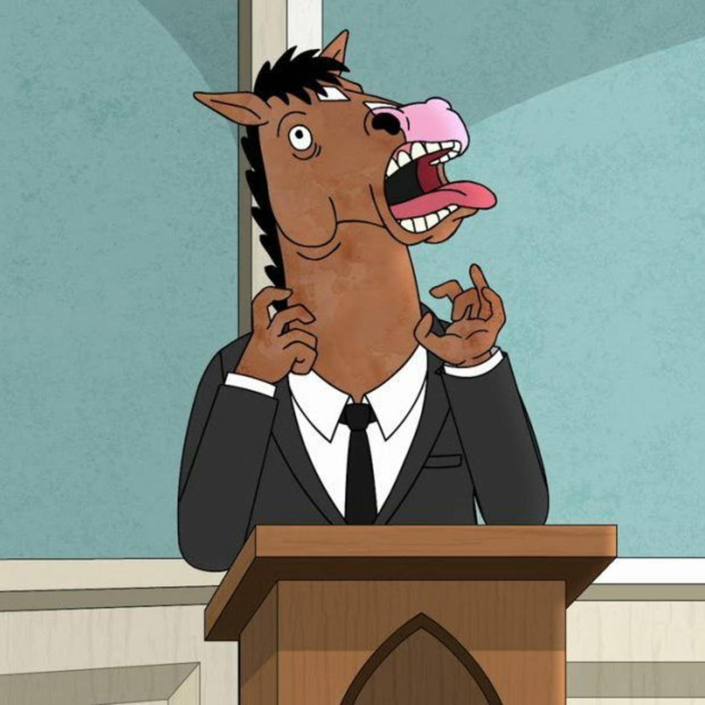 Bojack Horseman en el funeral de su madre - Bojack Horseman Partes ...