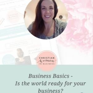 #20 Business Basics – Is the World Ready For Your Business? Market Research