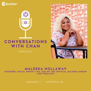Conversation with Maleeka T. Hollaway