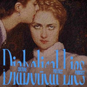 "Diabolical Lies" podcast artwork