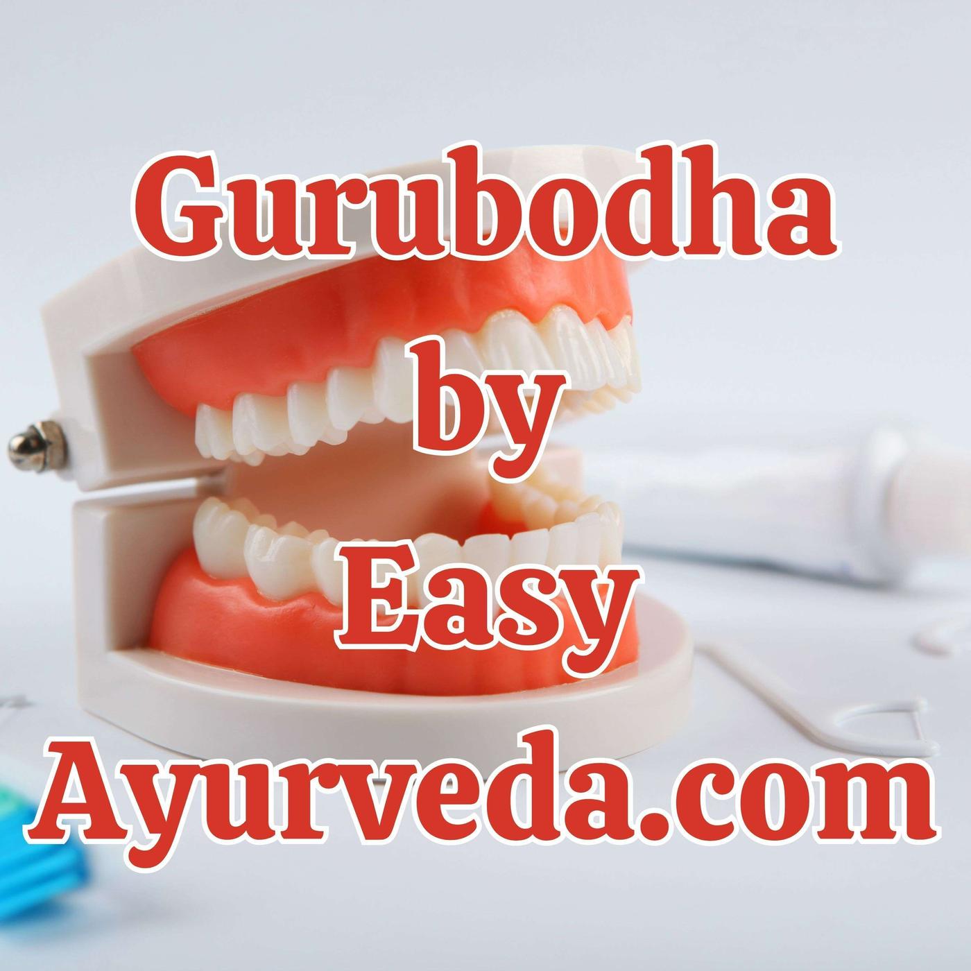 Gurubodha 122 Oral Health Ayurveda Perspective Tagara vs Jatamansi vs