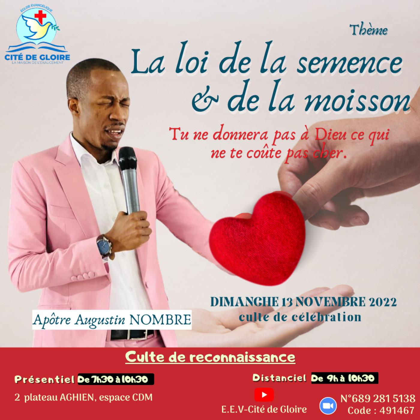 E.E.V-Cité de Gloire: La loi de la semence et de la moisson - acte 2 ...