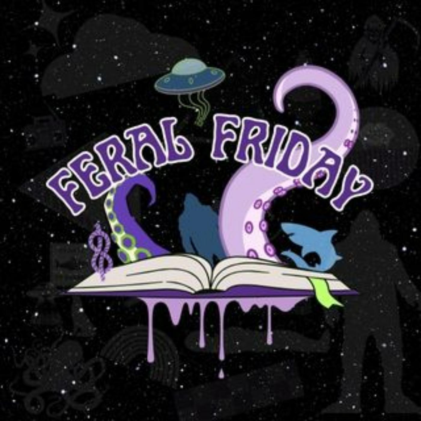 Feral Friday: a podcast where we talk about smut logo