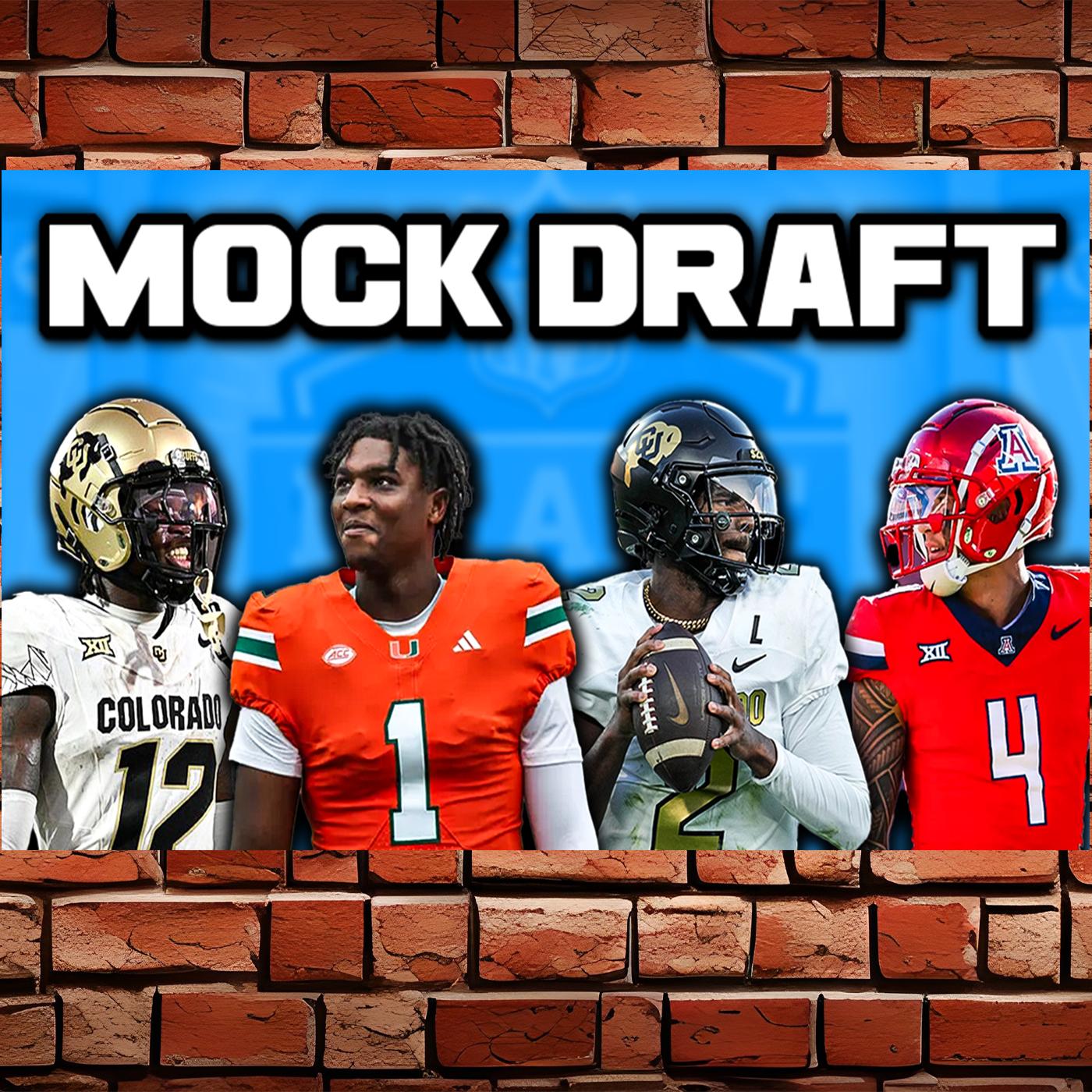 FIRST OFFICIAL 2025 NFL MOCK DRAFT Football Analysis (podcast