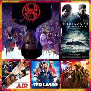 Air, Ted Lasso,dungeons & Dragons, Resident Evil Movie, Spider-man 