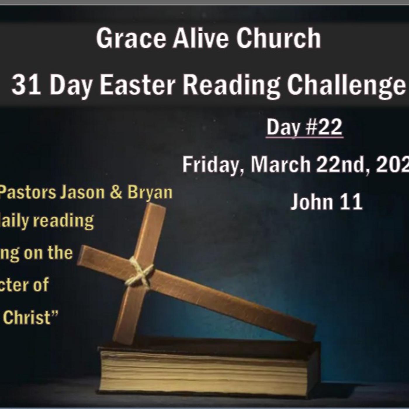 GA Easter Reading Challenge Day 22 - Grace Alive Easter Reading ...