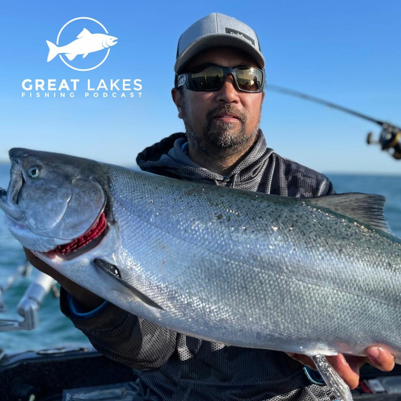 Fishing Lake Michigan from Winthrop Harbor, Illinois - Great Lakes ...