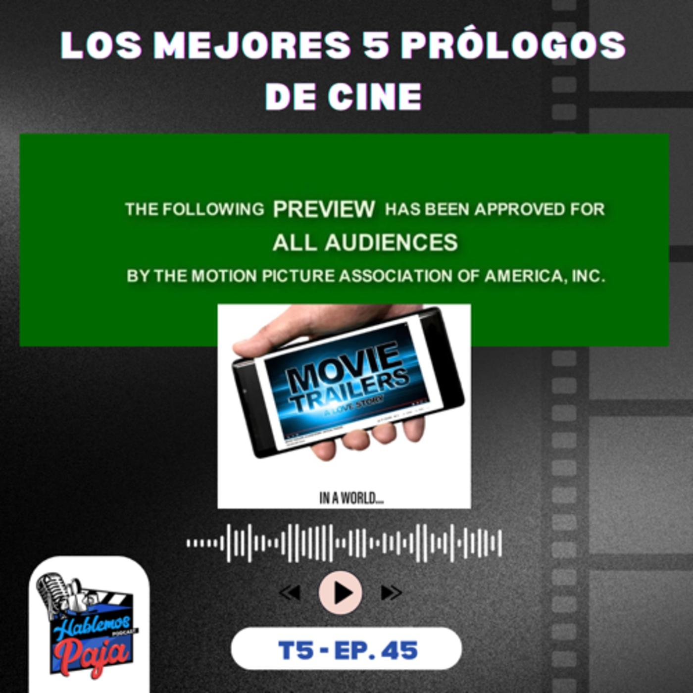 Cuáles son los mejores 5 prólogos de cine? - Hablemos Paja CR (podcast) |  Listen Notes