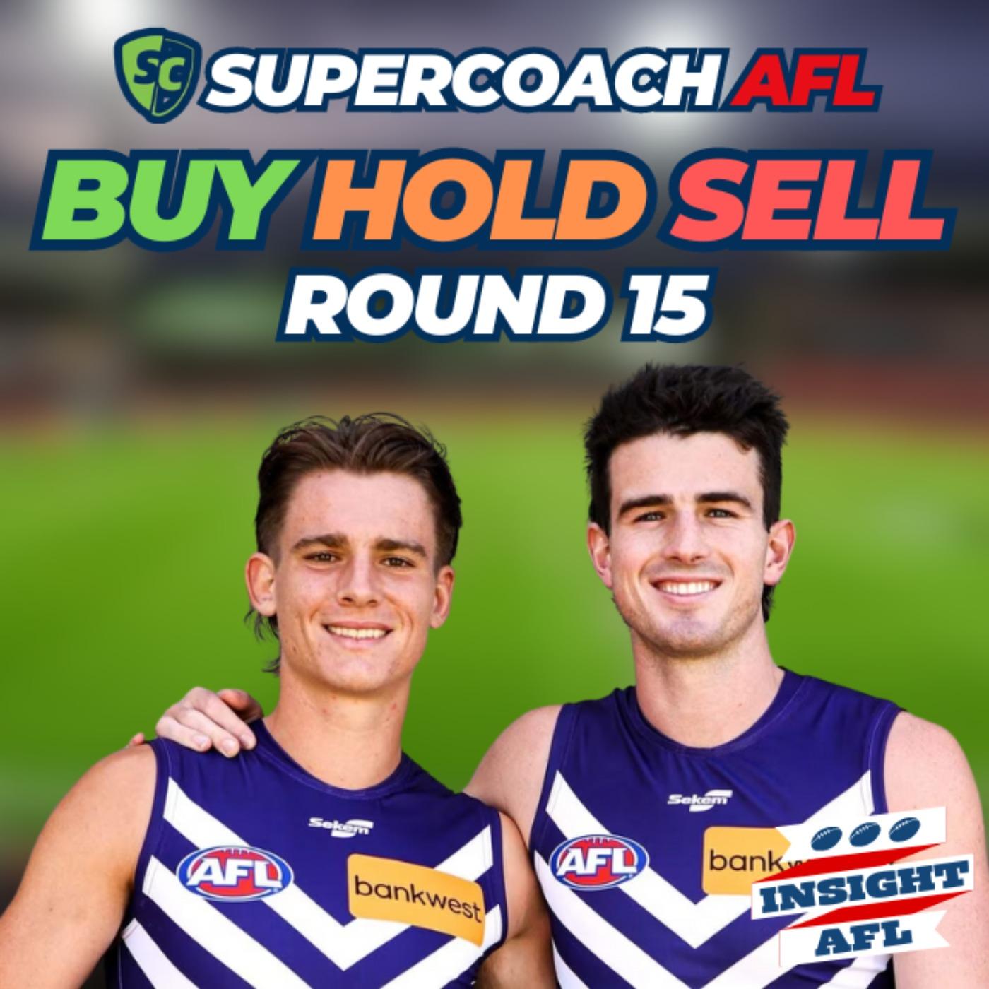 AFL Supercoach 2024 Buy, Hold & Sell Round 14 Insight AFL