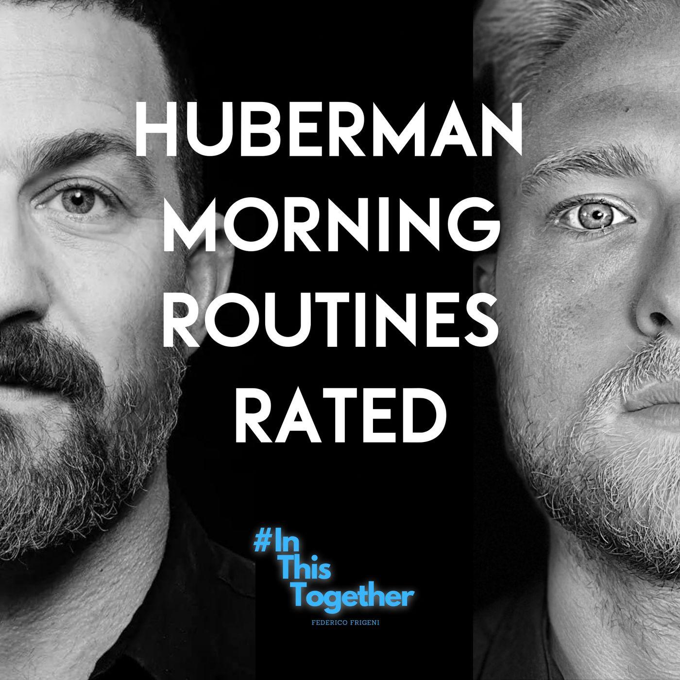 I tried Andrew Huberman's MORNING ROUTINES, EVERYTHING from CAFFEINE ...