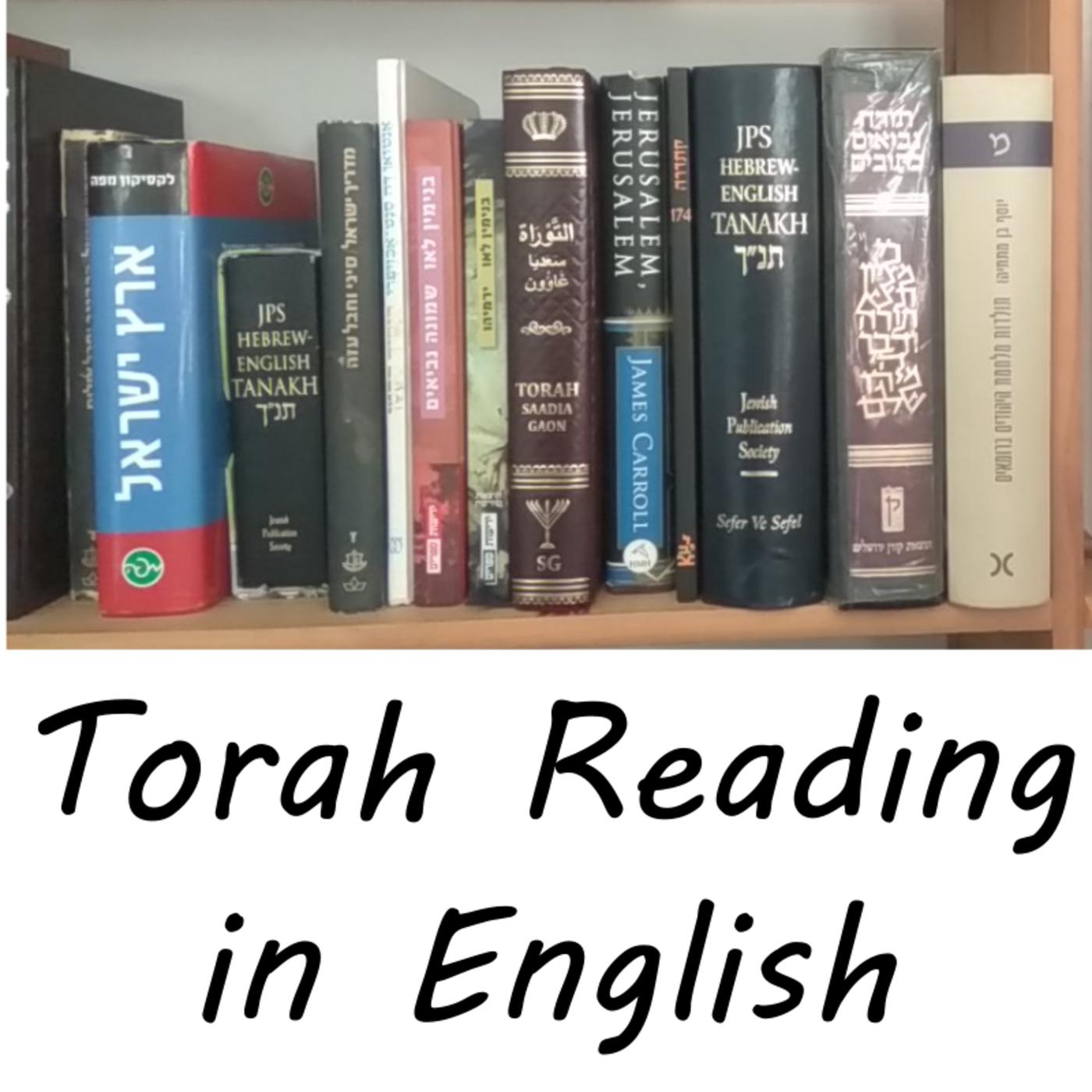 3.04 Parashat Tazria Torah Reading in English Veyikra Levitcus Chapters ...