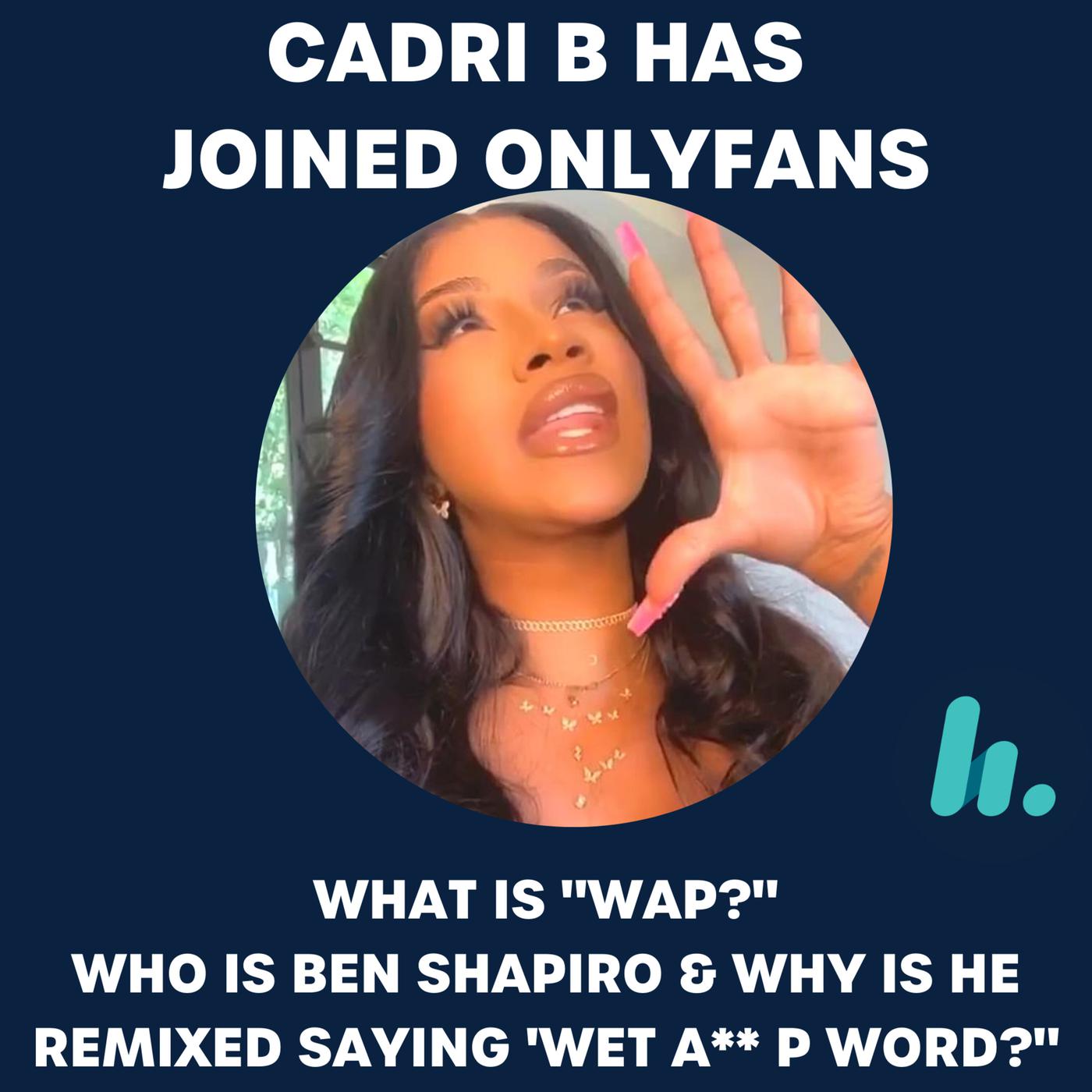 WARNING adult content. Cardi B has joined only fans with behind the scenes  of the WAP