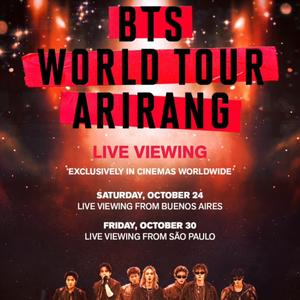 BTS DROPS HIGH-ENERGY TRAILER FOR ‘BTS WORLD TOUR ‘ARIRANG Live Viewing concert movie