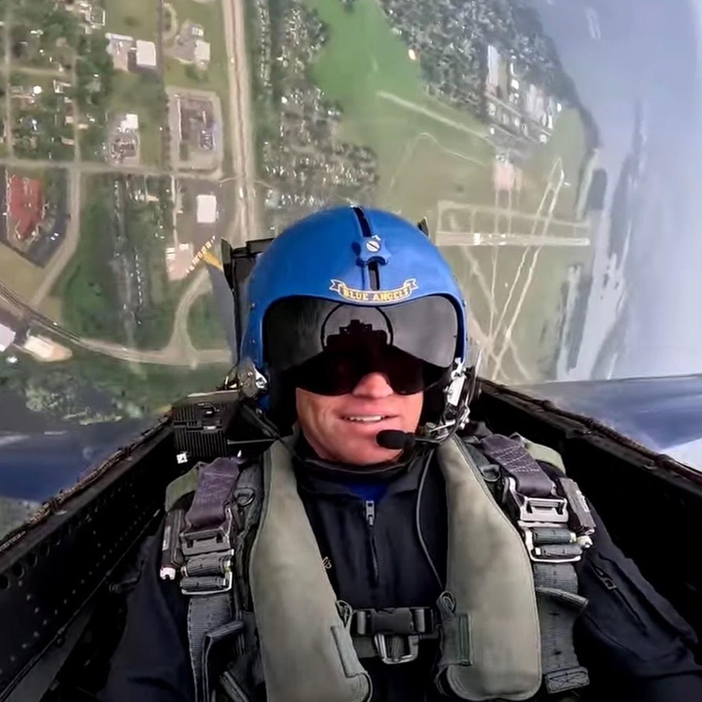 Jake Erickson experience flying with the Blue Angels over La Crosse ...