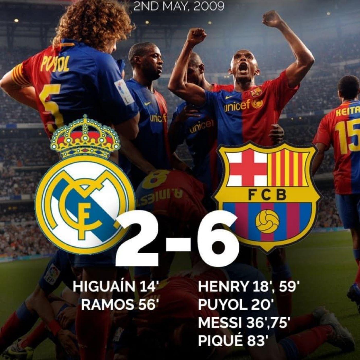 Legend Game : Real Madrid 2-6 FC Barcelone 2009 - Les Libéros (подкаст) |  Listen Notes