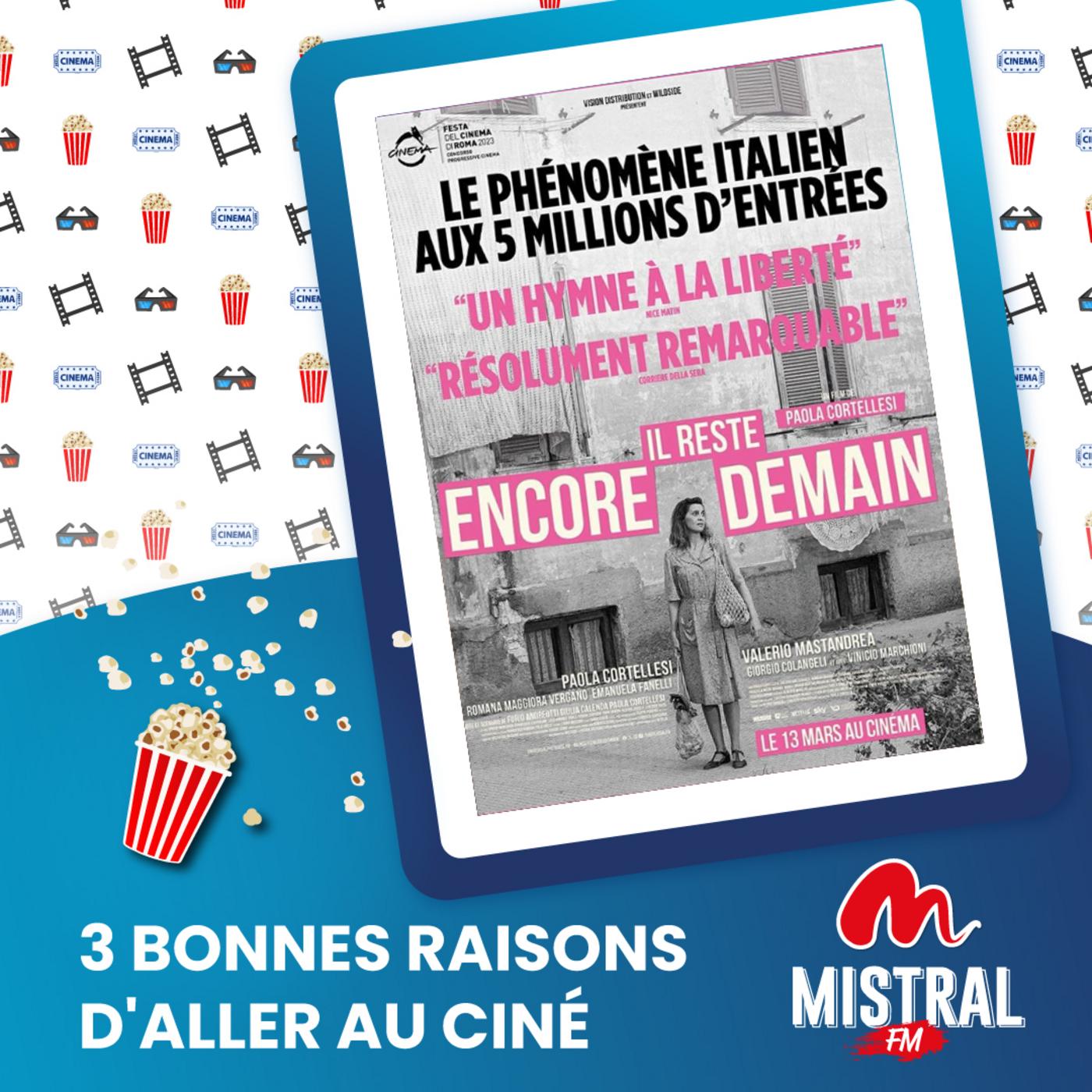 Les 3 bonnes raisons d'aller voir " Il reste encore demain " | Listen Notes
