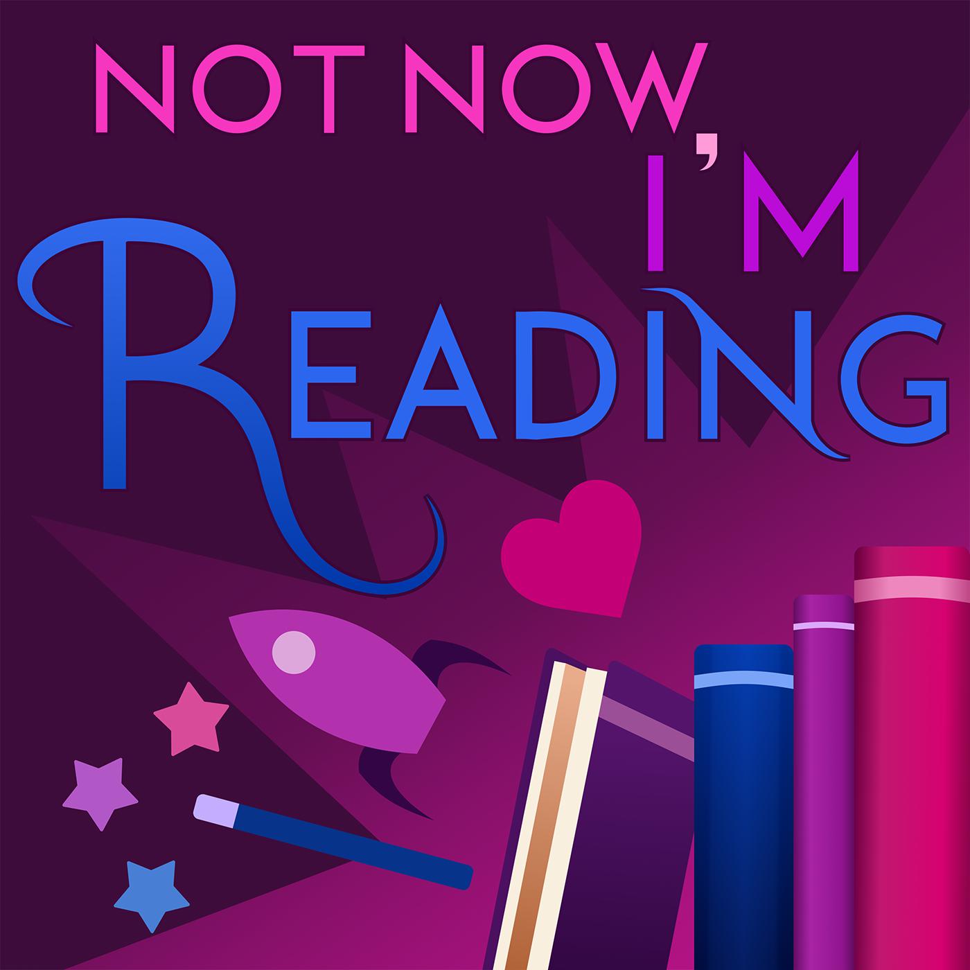 Not Now, I'm Reading logo