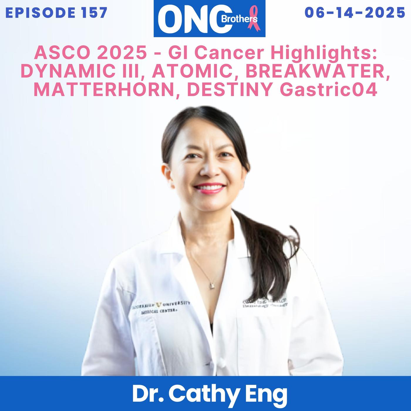 ASCO 2025 - GI Cancer Highlights: DYNAMIC III, ATOMIC, BREAKWATER ...
