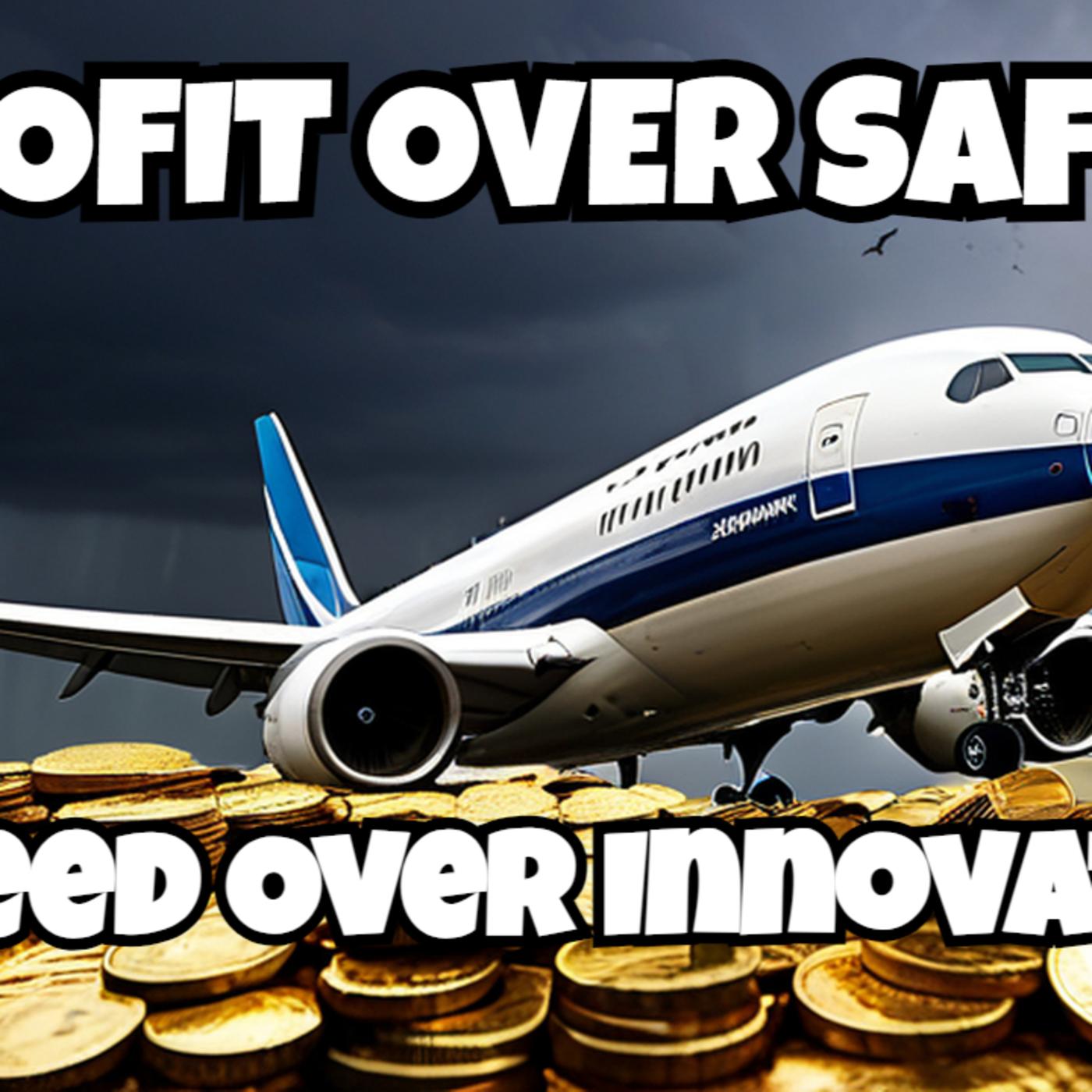 Boeing illustrates that defending corporations seeking profit