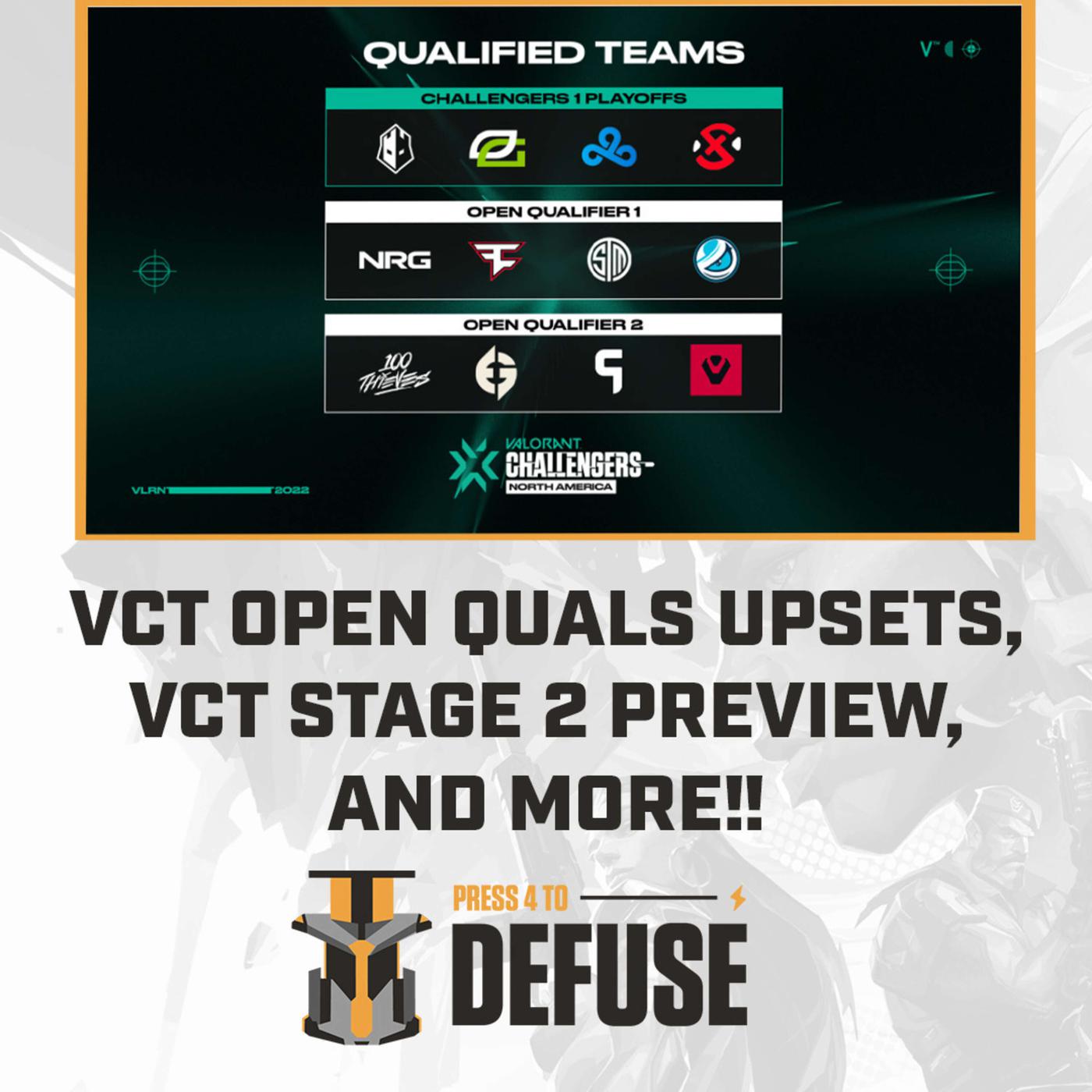 VCT Open Qualifier UPSETS, VCT Stage 2 Predictions, and more!!Press 4