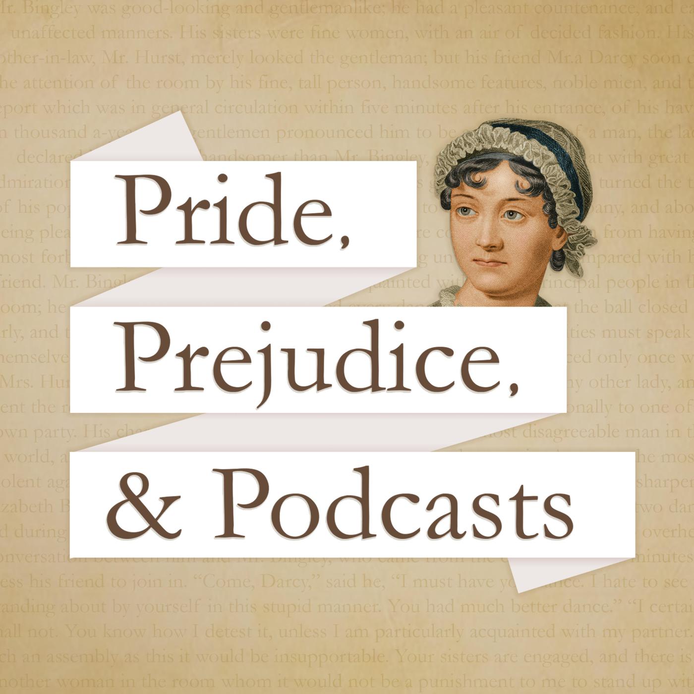 Pride, Prejudice, and Podcasts logo