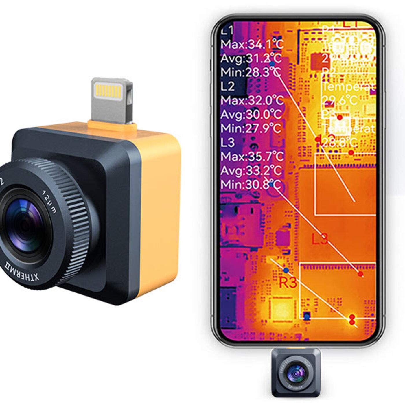 Turn Your Phone Into Thermal Vision With The Xinfrared T2S Plus ClipOn
