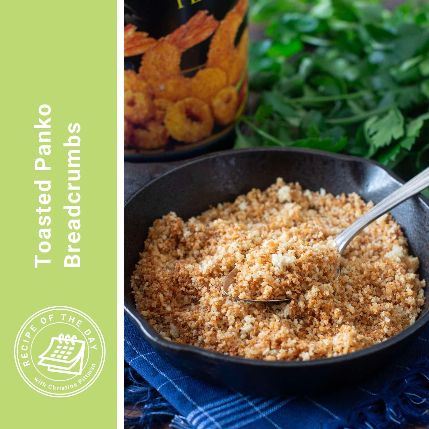 Toasted Panko Breadcrumbs Recipe of the Day The Daily Cooking