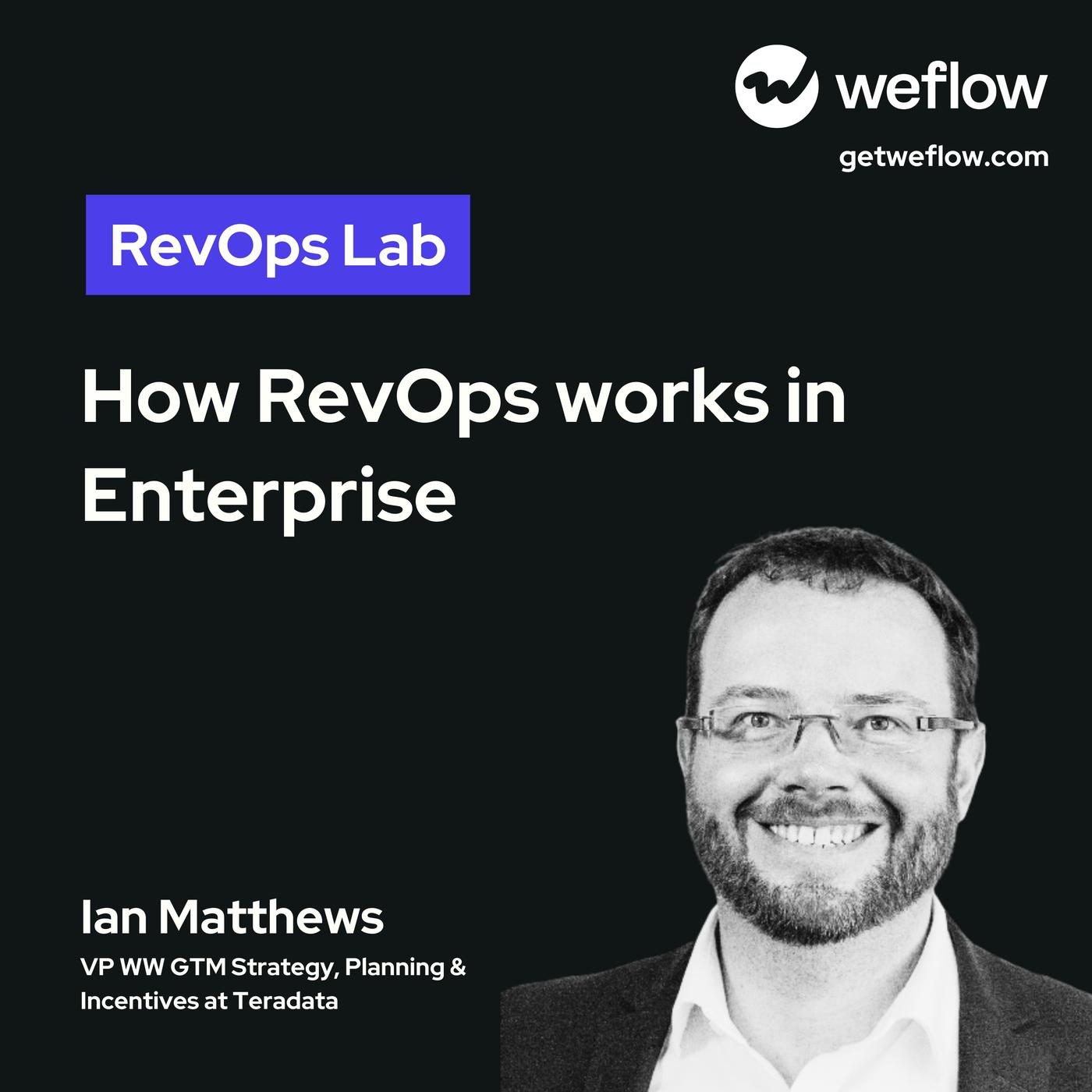 #22 How RevOps works in Enterprise, Ian Matthews, VP GTM Strategy ...