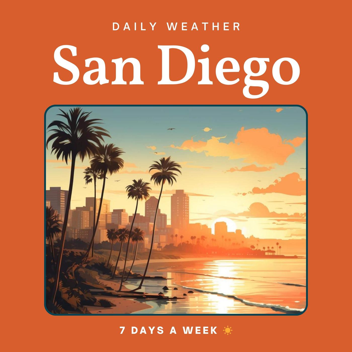 Wed Dec 4th, '24 Daily Weather for San Deigo San Diego Weather