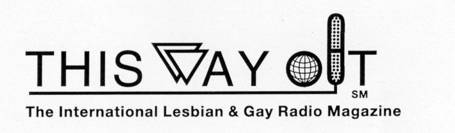 This Way Out: The International LGBTQ Radio Magazine