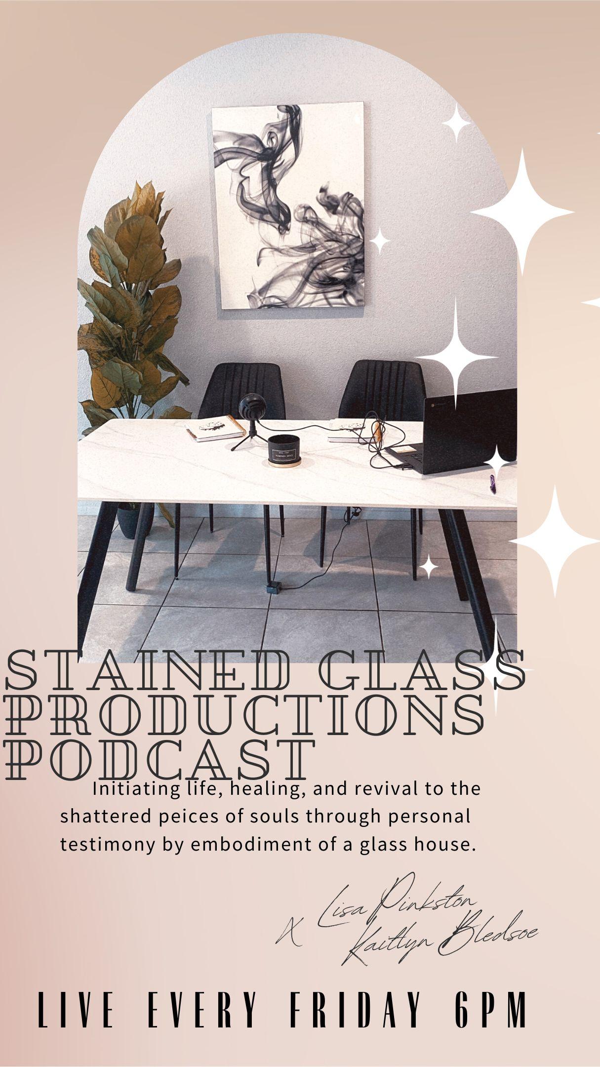 Stained Glass Productions (podcast) Lisa Pinkston, Kaitlyn Bledsoe Listen Notes