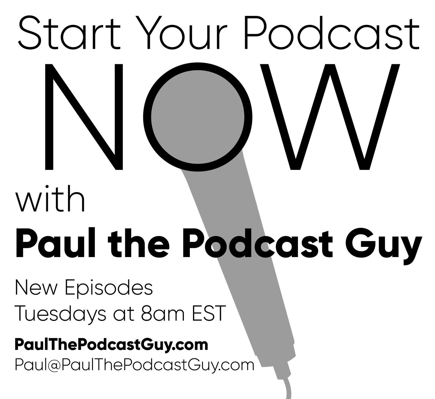 Start Your Podcast NOW - Tips on Live Podcasting - Start Your Podcast ...