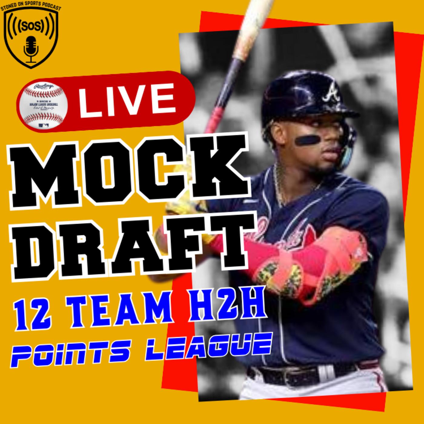 Ultimate 2024 Points League Fantasy Baseball Mock Draft 10Round