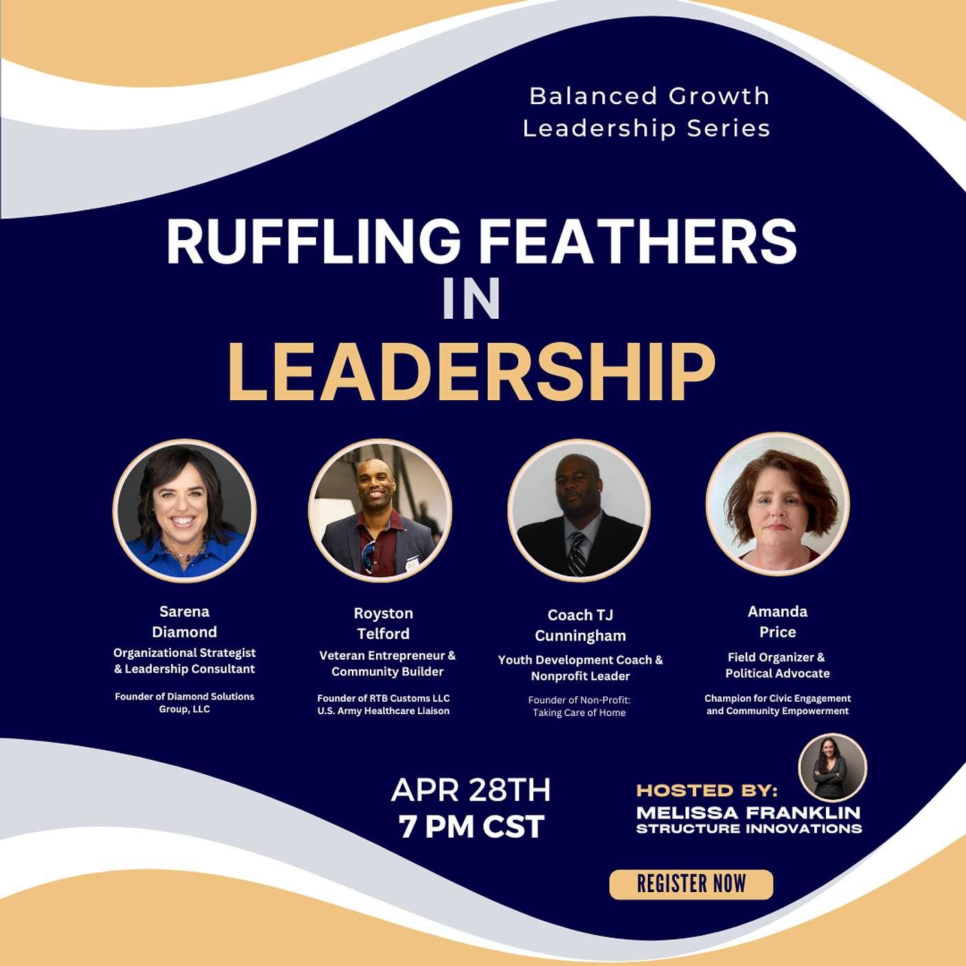 Ruffling Feathers in Leadership - Structuring Chaotic Minds (podcast ...