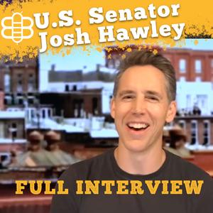 FULL INTERVIEW Senator Josh Hawley: Toxic Masculinity and Manhood
