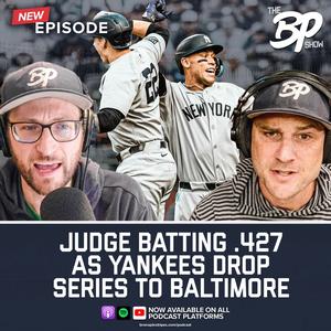 Judge batting .427 as Yankees drop series to Orioles