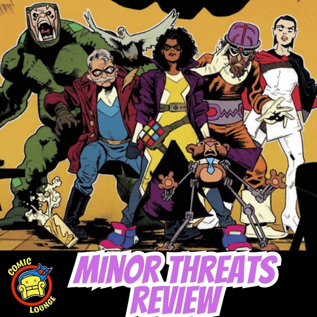 MINOR THREATS | Patton Oswalt & Jordan Blum Introduce Their Own Superhero  Universe! | Listen Notes