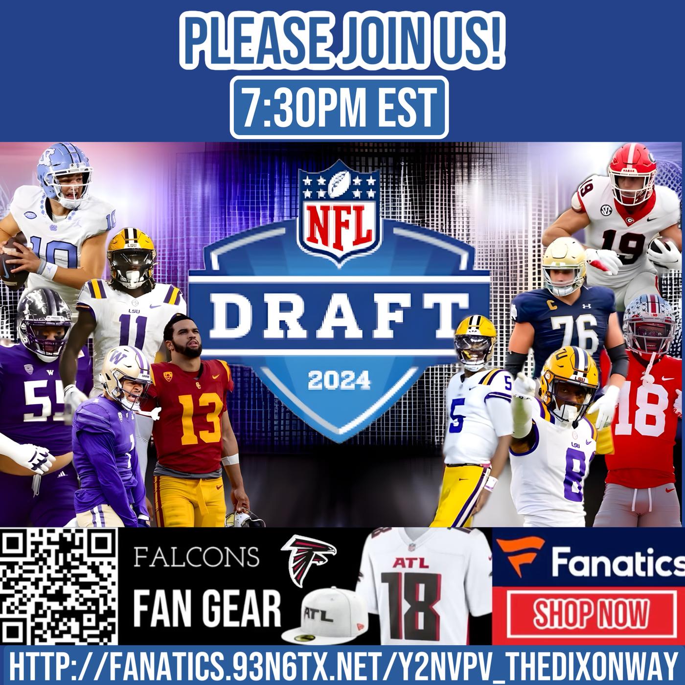 NFL Draft 2024 Live Draft Watch Party & Reaction Stream NFL 2024