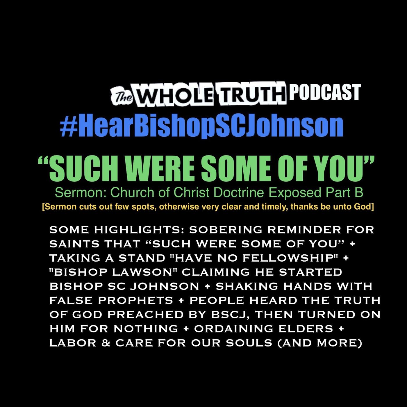 Elder Qualifications - Does Pastor Meet This | Bishop Sherrod C ...