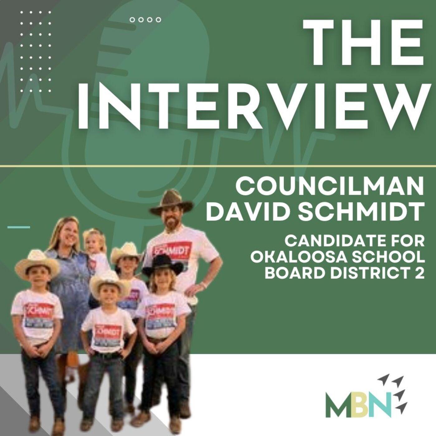 The Interview: School Board Candidate and FWB Councilman David Schmidt ...