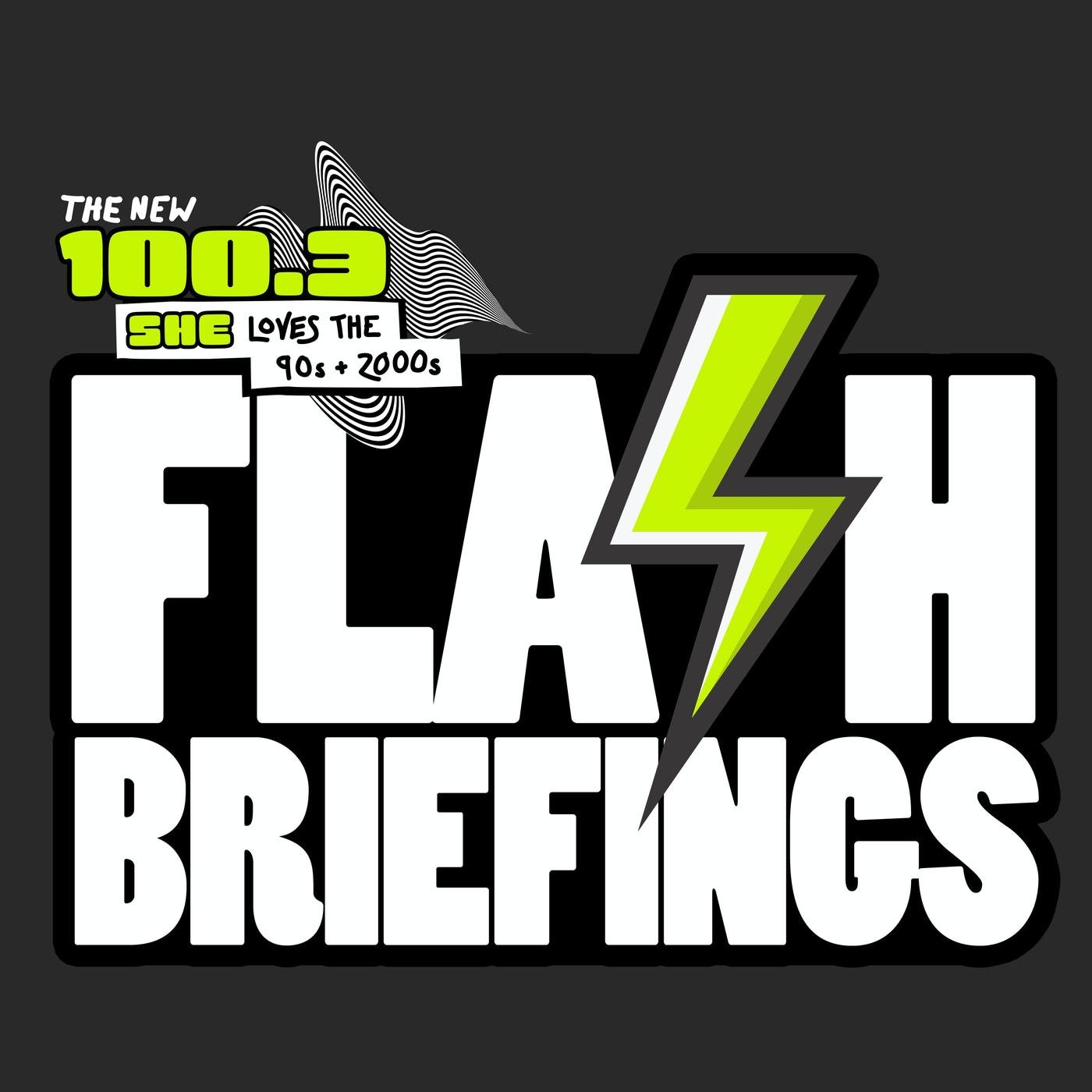 The NEW 100.3 Flash Briefing