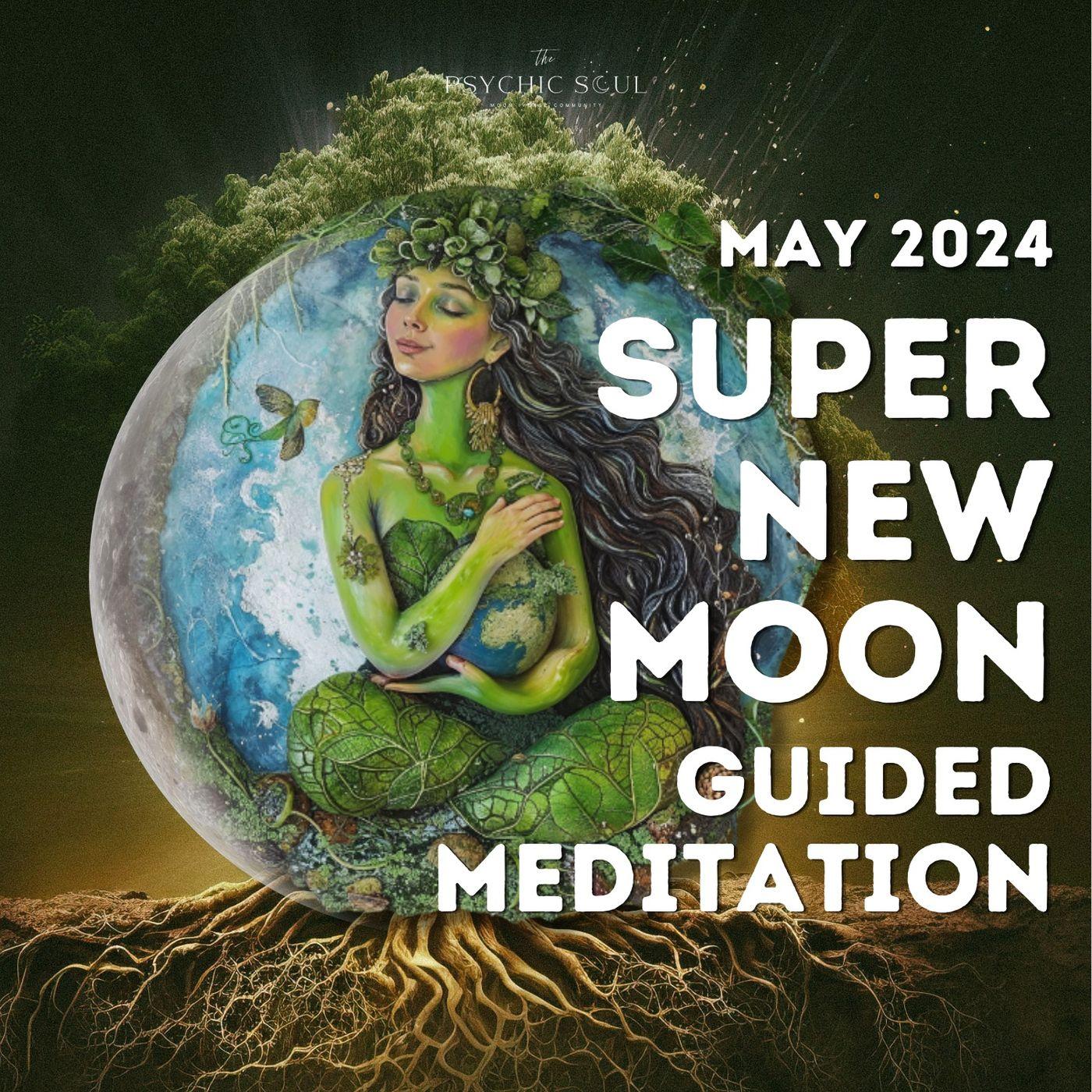 New Moon May 2024 Super Moon Ground, Activate Abundance & New Bliss