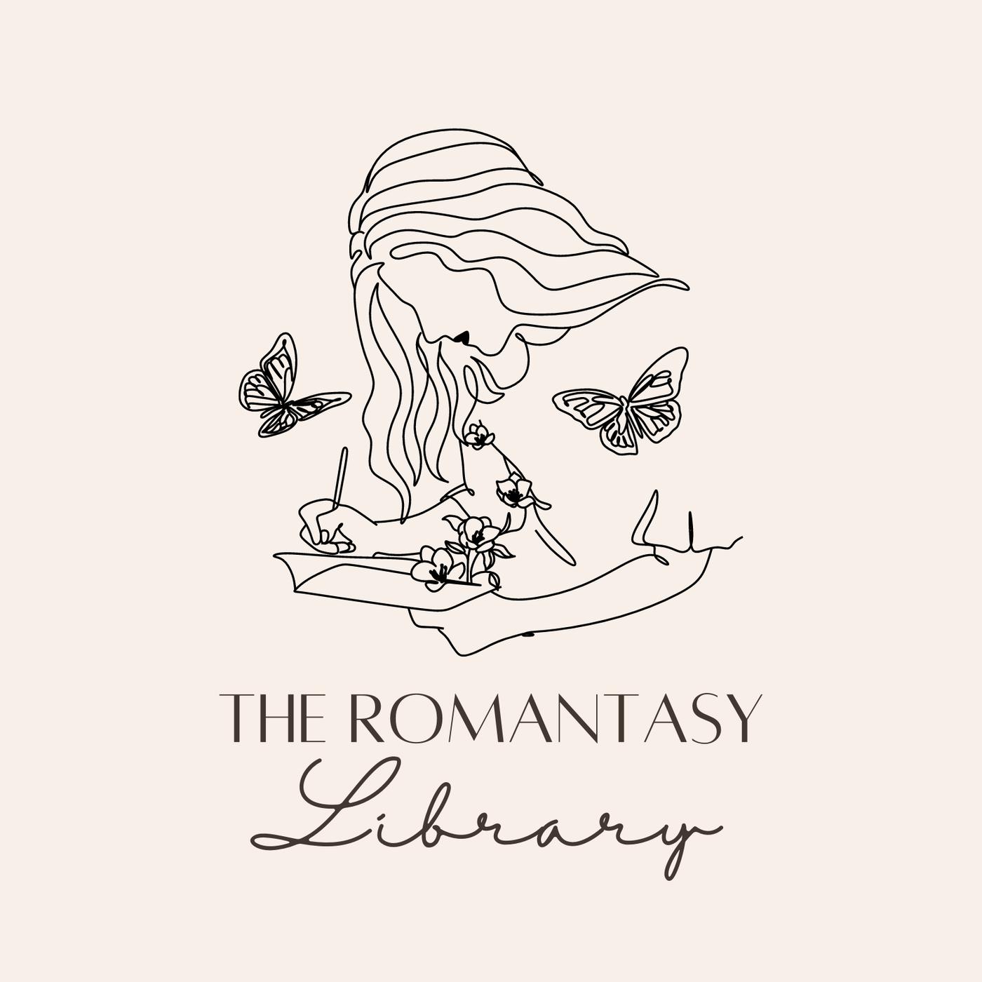 The Romantasy Library logo